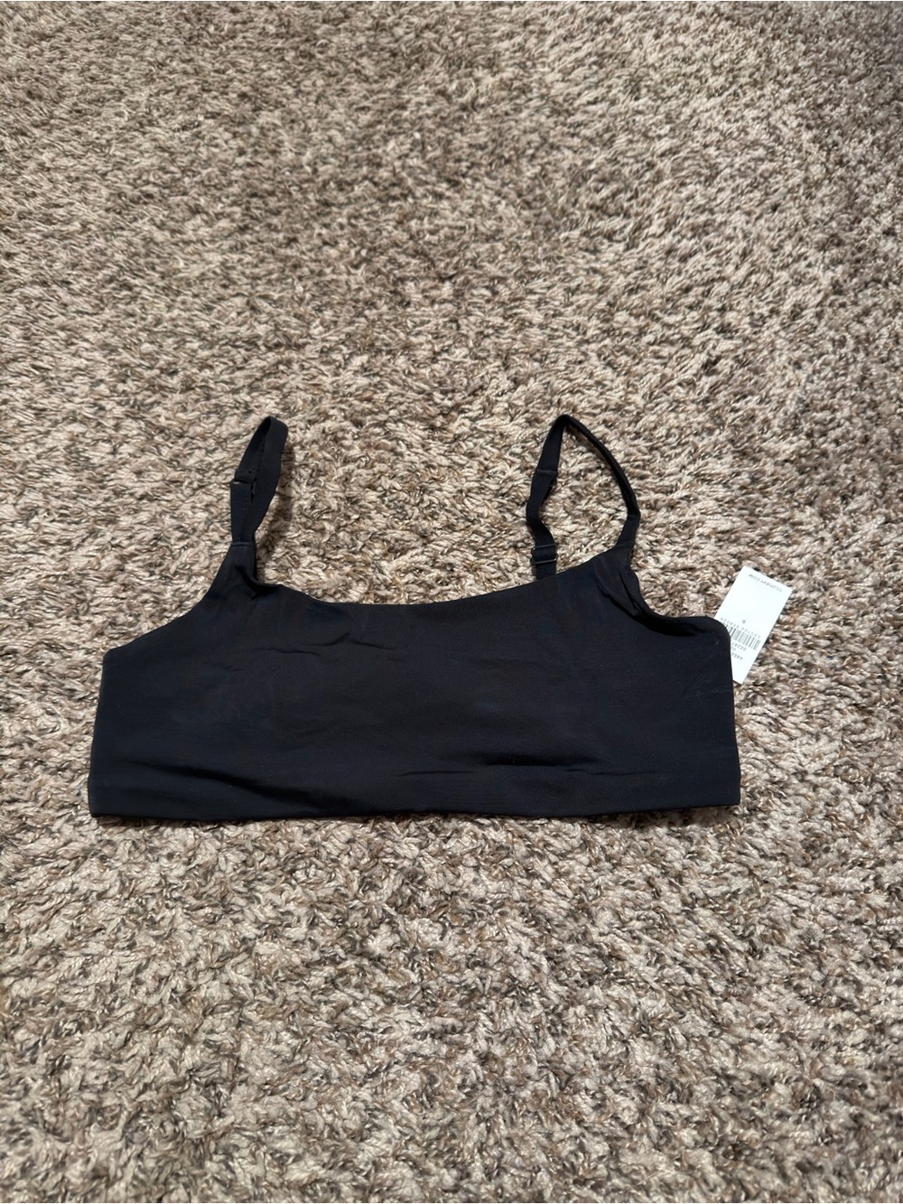 Old Navy Black Seamless Bra with Adjustable Straps